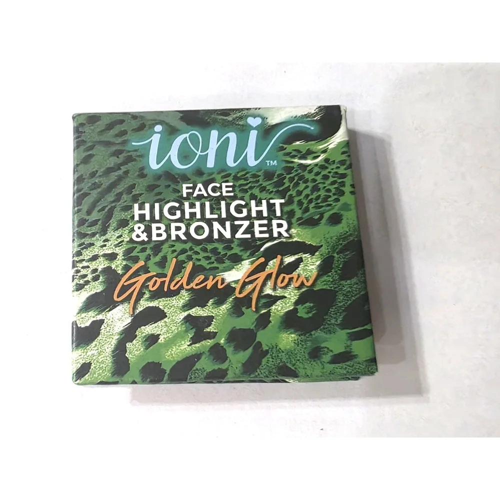 Ioni Face Highlight &‎ Bronzer, Golden Glow, Electric Jungle Open Box